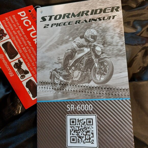 BNWT Stormrider Motorcycle Jacket - Picture 9 of 11